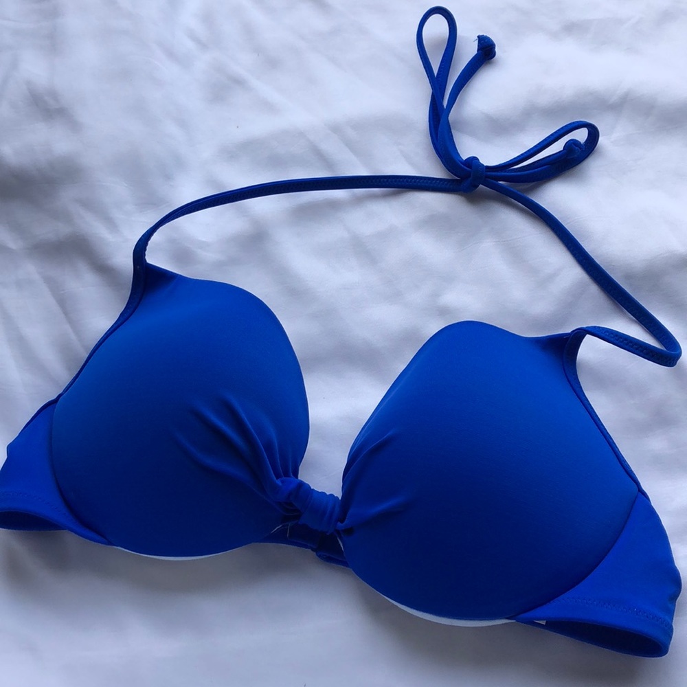 PINK VS Push up swim top